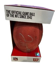 Balón autografiado Wilson NFL Miami Dolphins Jaylen Waddle #17 en caja original NUEVO - Imagen 1 de 8