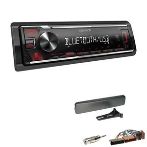 Kenwood 1-DIN Autoradio Bluetooth USB AUX für Jaguar S-Type bis 2002 silber - Bild 1 von 5