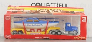 MAJORETTE - SUPER MOVERS #3060 - SAIL BOAT AND TRANSPORTER - DIECAST - MIB 🔥 - Picture 1 of 4