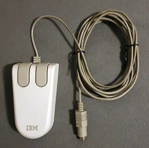 Original IBM PS/2 Mouse - 2 Tasten PC-Maus von 1987 - Vintage - Retro - Photo 1/4