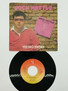 JOCK HATTLE - Yes no family 7" ITALY 1983 italo 45 giri disco vinile - Foto 1 di 2
