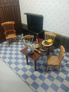 Dolls House Kitchen Set Up Bundle Job Lot 1/12 - Picture 1 of 8