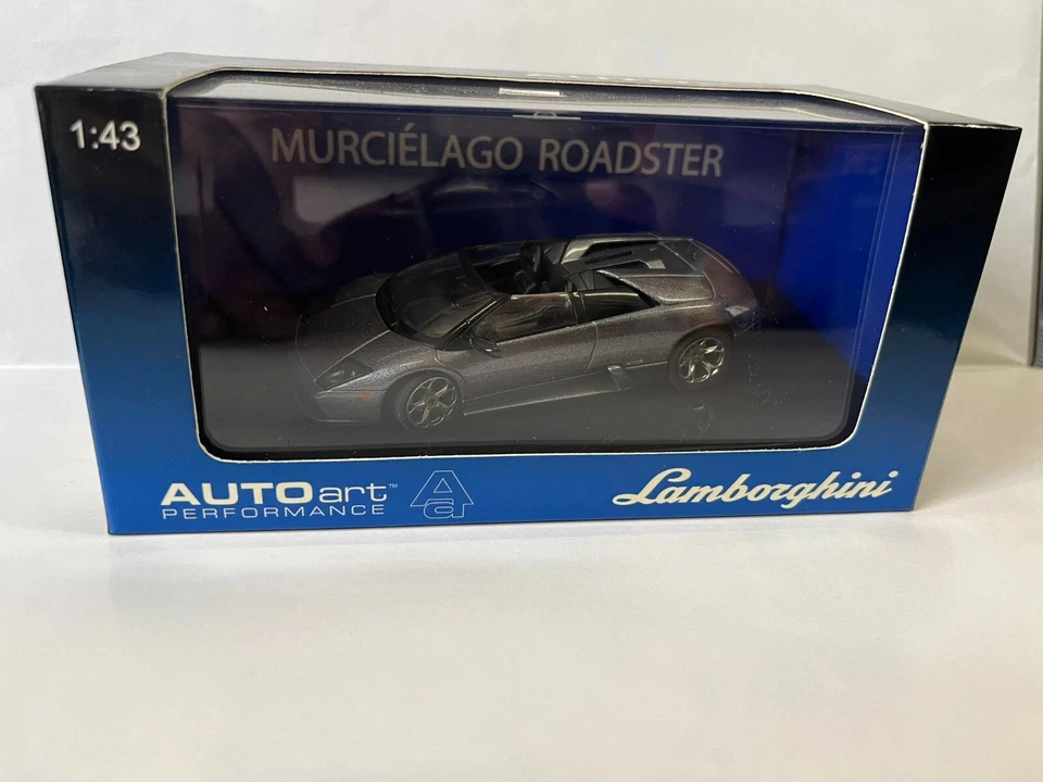 AUTO ART 1/43 - LAMBORGHINI MURCIELAGO ROADSTER METALLIC DARK GREY - Immagine 1 di 1