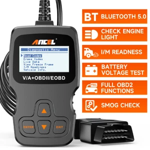 ANCEL AD310 BT Code Reader OBD2 Scanner for iOS Android Engine Diagnostic Tool - Foto 1 di 10