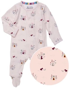 Magnetic Me Modal Preemie Baby Footie Sleeper Little Red Riding Hood Up To 5lbs - Picture 1 of 4