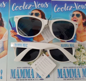 Mamma Mia The Musical Sunglasses Abba Brand New Hen Party Fancy Dress Theater A1 - Picture 1 of 5