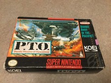 P.T.O.: Pacific Theater of Operations (Super Nintendo Entertainment System,...