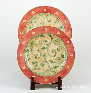 Set of 2 Salad Plates, SUPERB! Catalina, Interiors, PTS, 114 - Picture 1 of 4
