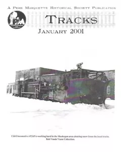 Interruptor de boletín de pistas Pere Marquette Sociedad Histórica enero 2001 SW1s - Imagen 1 de 6