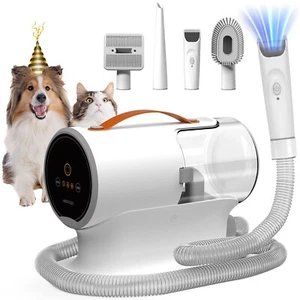 AIRROBO PG100 Hundeschermaschine mit Staubsauger, Profi Haustierpflegeset DHL - Bild 1 von 8