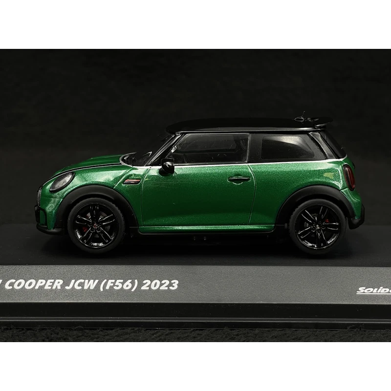 Modellino Auto Solido 1/43 Mini Cooper JCW (F56) 2023 British Racing Green