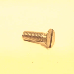 #10-32 Viti a macchina svasate a testa ovale scanalata acciaio inox lunghezza 5/8'' - Foto 1 di 4