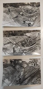 ROME APPIA - Via di Tor Caldara, Fosso dello Schiavo, shipyards 05/1951, 3 photos - Picture 1 of 2