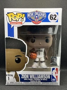 Funko Pop! Basketball Zion Williamson #62 New Orleans Pelicans NBA Pop Vinyl NEW - Bild 1 von 3