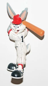 CHRISTMAS ORNAMENT BASEBALL BUGS BUGGY BATTER UP BAT NUMBER 1 UNIFORM SHOES - Picture 1 of 1
