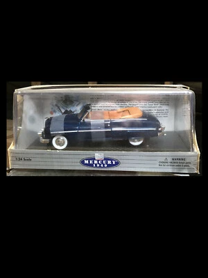 1949 Mercury Convertible Blue 1:24 Classic Metal Works 10118 - Image 1 of 3