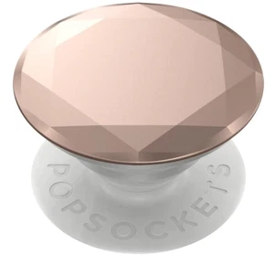 PopSockets Handygriff mit erweiterbarem Ständer Metallic Diamond Rosegold - Bild 1 von 5