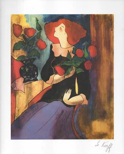 LINDA LE KINFF "MAGALI AU BOUQUET" SERIALITOGRAFIA~PARK WEST~SPEDIZIONE GRATUITA - Foto 1 di 3