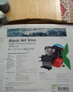 JOHNSON WPS AQUA-JET UNO 3.5, 12 VOLTIOS 13L/MIN/3.5GPM, 25-41 PSI, PARA CUALQUIER BARCO - Imagen 1 de 4