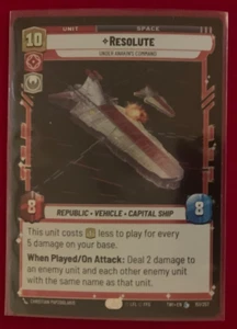 Star Wars Unlimited TCG Resolute Under Anakin's Command 151/257 Legendary Foil - Picture 1 of 1