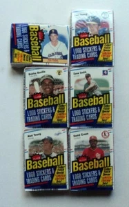 Lote de 6 paquetes Smith 1988 de violonchelo de béisbol Fleer sin abrir - - Imagen 1 de 1