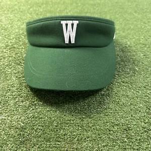 NIKE W Visor Hat Cap Strap Back NCAA College Nike Green DRI FIT - Bild 1 von 8