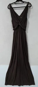 Fleur Wood Womens Grey Sleeveless Maxi Dress Size M (1606) - Picture 1 of 7