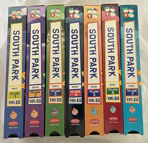 South Park Band 1 bis 7 VHS KOSTENLOSER VERSAND - Bild 1 von 3