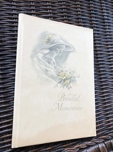Antique Bridal Memories Wedding Unused Book 1919 Vintage Westminster Press USA - Picture 1 of 12