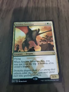 Arashin Sovereigns of Tarkir leggermente giocato - Foto 1 di 2