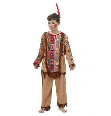 Costume Indiano Nativo Americano Apache Bambino • 22.99€