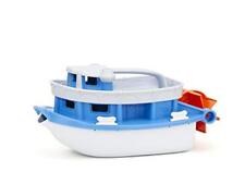 Green Toys Paddle Boat Blue/Gray - Pretend Play Motor Skills Kids Bath Toy Float