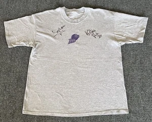 Phoenix Mercury WNBA 2001-02 Autographed T Shirt 2 Signatures Kristen Veal - Picture 1 of 10