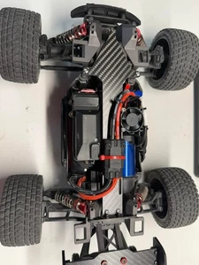 Upper Chassis Brace (Carbon Fiber) - Compatible w/ Traxxas Mini XRT - Picture 1 of 6