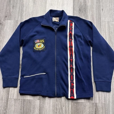 Chaqueta de Colección Años 70 Federación de Lucha Libre de Estados Unidos Chattanooga TN Add In Japón Foto 1 de 4