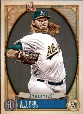 2021 Topps Gypsy Queen #183 A.J. Puk - Image 1 of 2
