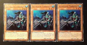 Yu-Gi-Oh! 3x Atlantean Marksman, MZTM-EN072, Rare, 1. Edition, Englisch, NM - Bild 1 von 2