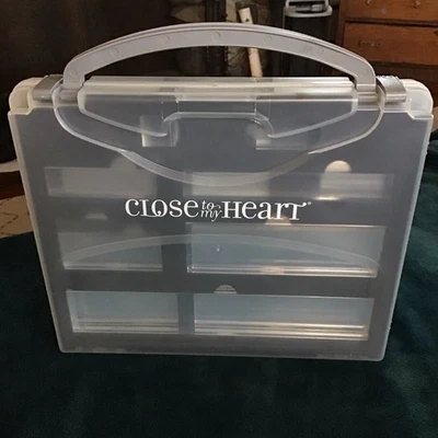 Чехол для переноски блоков марок CTMH Close To My Heart 12 блоков! Практически новый - Изображение 1 из 4