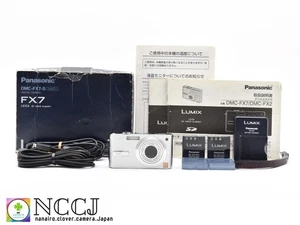 [Near Mint] Panasonic LUMIX DMC-FX7 5.0MP Digitalkamera Silber Japan 2583668 - Bild 1 von 21