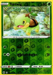 Pokémon Turtwig Common Reverse Holo 006/172 Brilliant Stars TCG - Bild 1 von 2