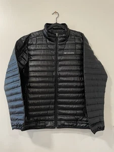 Columbia Flash Forward Duck Down Puffer Jacket Black  Mens Size Large - Picture 1 of 6