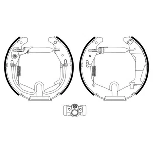 Hella PAGID Bremsbacksatz Bremsbeläge Hinten für Suzuki Wagon R+ MA RB413 R1343  - Bild 1 von 1