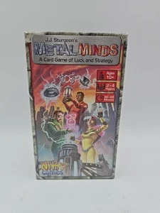 JJ Sturgeons Metal Minds Gioco di Carte di Fortuna e Strategia 2016 Nifty Agent Planet - Foto 1 di 6