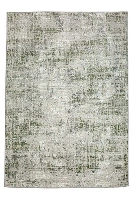 Livigno 1241 Transitional Striated Green 3x5 Area Rug - Image 1 of 4