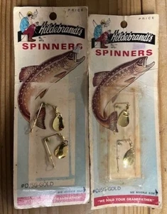 Lot of 2 Vintage Packs of Hildebrandt's Gold Safety Pin Spinners - Picture 1 of 1