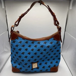 Borsa a mano Dooney & Bourke con logo squadra design Carolina Panthers *danneggiata* - Foto 1 di 24