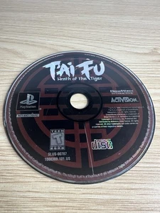 T'ai Fu: Wrath of the Tiger gereinigt (Sony PlayStation 1, 1999) nur Disc getestet - Bild 1 von 6