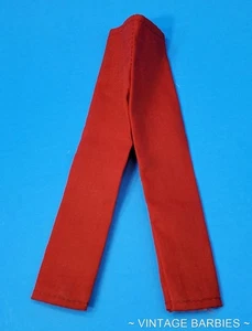 Vintage Skipper / Pepper / Cricket Doll Sized Red Pants MINTY ~ 1960's - Picture 1 of 3