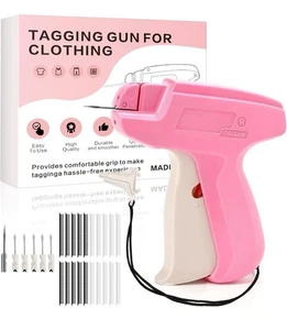 Pistola de puntada para ropa - Pistola de puntada de mano fijador rápido de ropa - Etiquetado - Imagen 1 de 4