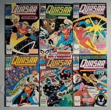 QUASAR #1-60 LOT Of 32 Issues 9.2-9.4 Marvel 1989 #1 6 17 30 1st Fastforward